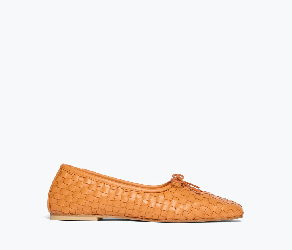 JADA SQUARE TOE BALLET FLAT | Frēda Salvador