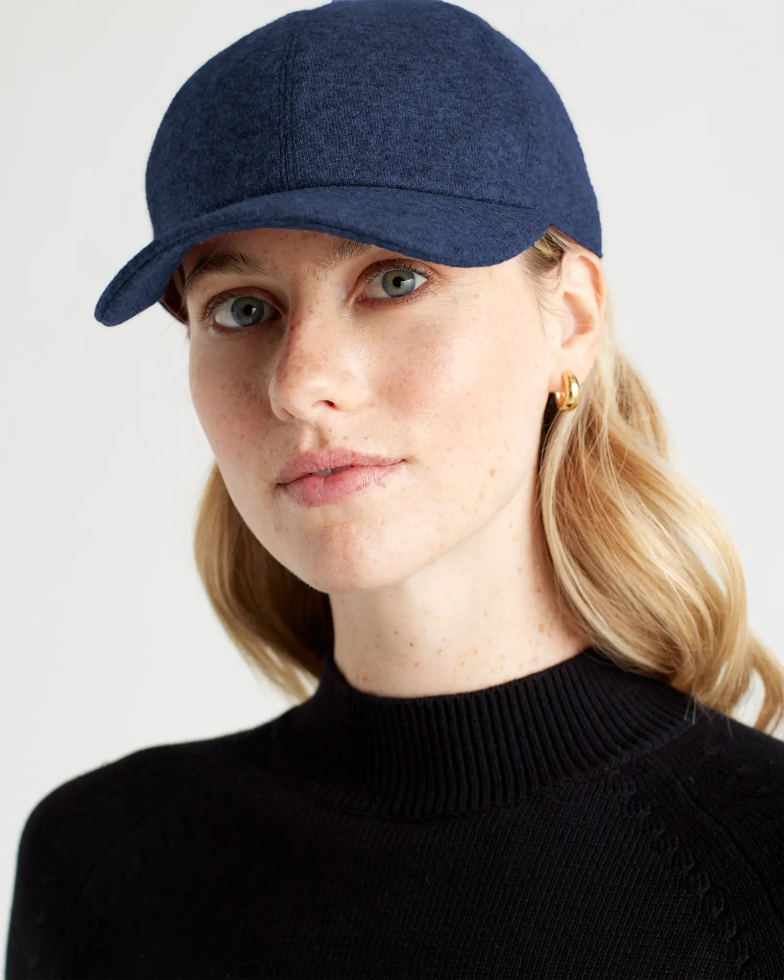 Logoless Cashmere Baseball Cap | Quince