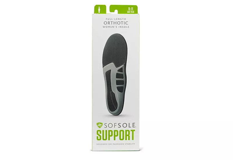 Sof Sole Womens Orthotic Insole 5-7.5 - Grey | Rack Room Shoes