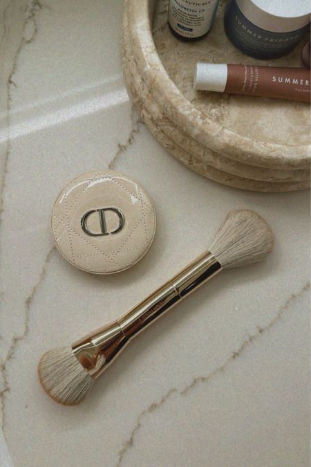 Dior forever couture luminizer shade 4
Patrick Ta face brush
Summer Fridays lip balm 
Target marble tray 

#LTKfindsunder50 #LTKbeauty #LTKstyletip