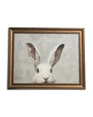 25x20 Adorable Rabbit Vintage Frame Wall Art | TJ Maxx