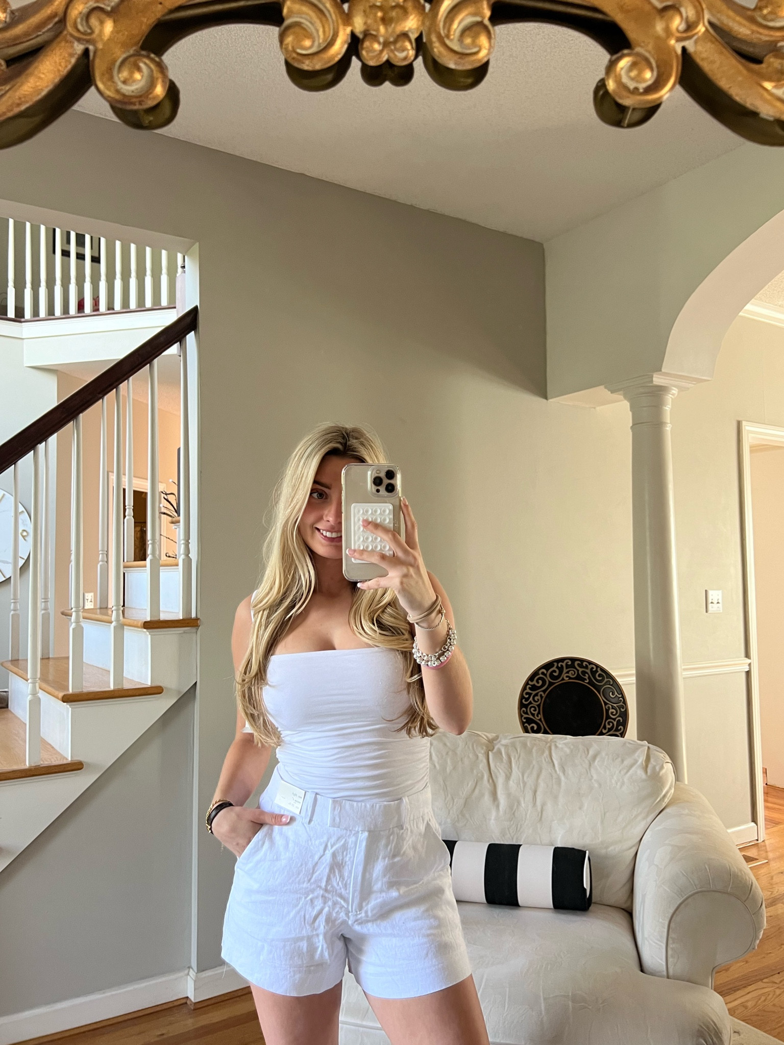 All white outfit!😍 
Abercrombie 


#LTKFindsUnder50 #LTKStyleTip #LTKU