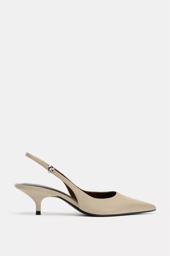 STRAPPY SLINGBACK SHOES | Zara Canada