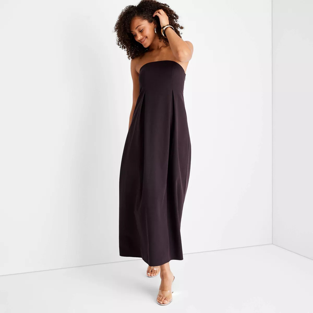 Women's Strapless Column Ankle Length Dress - Future Collective™ with Jenee Naylor | Target