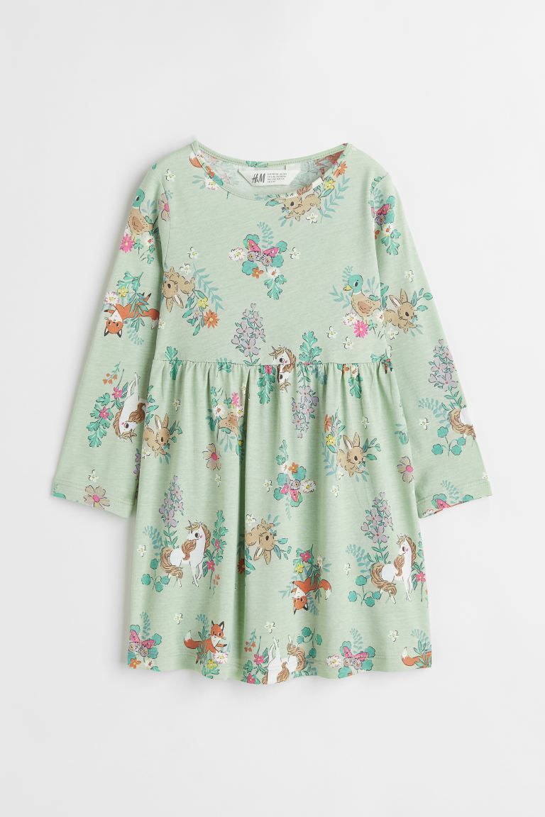 Cotton Jersey Dress | H&M (US + CA)