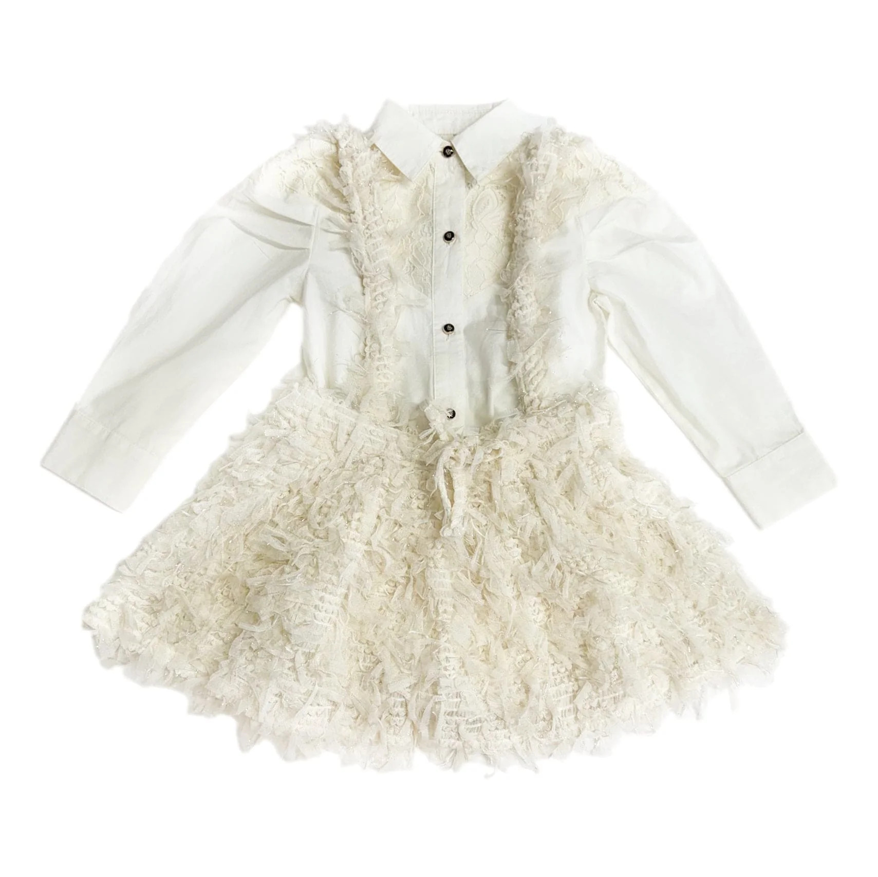 Ivanna Ivory Blouse and Skirt Set | petite maison kids