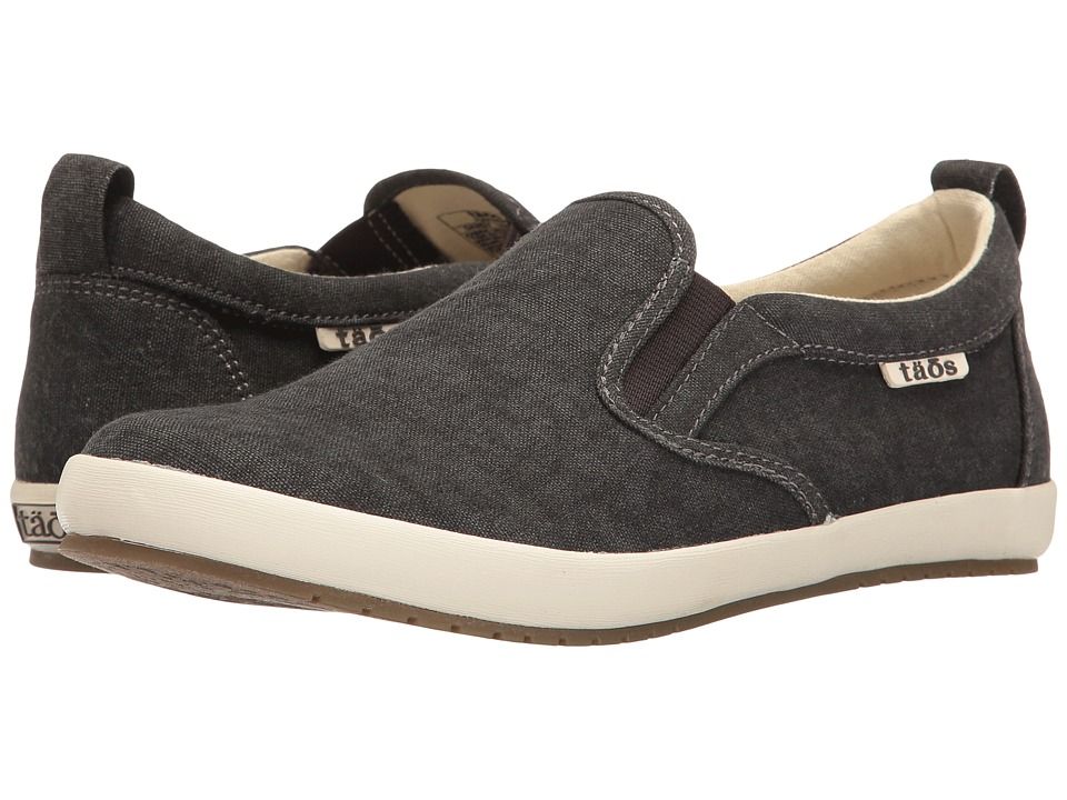 Taos Footwear - Dandy (Charcoal Washed Canvas) Women's  Shoes | Zappos