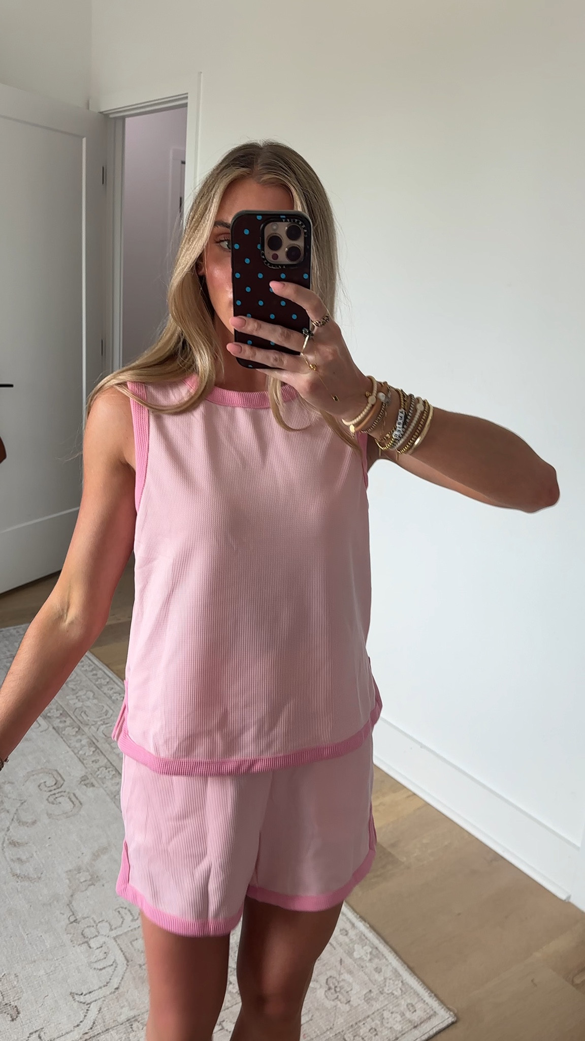 Amazon size small Gozoloma Women's 2 Piece Outfit Crewneck Sleeveless Color Block Cropped Tank and Shorts Set with Pockets Summer Matching Sets

#LTKootd #LTKSaleAlert #LTKdayinmylife