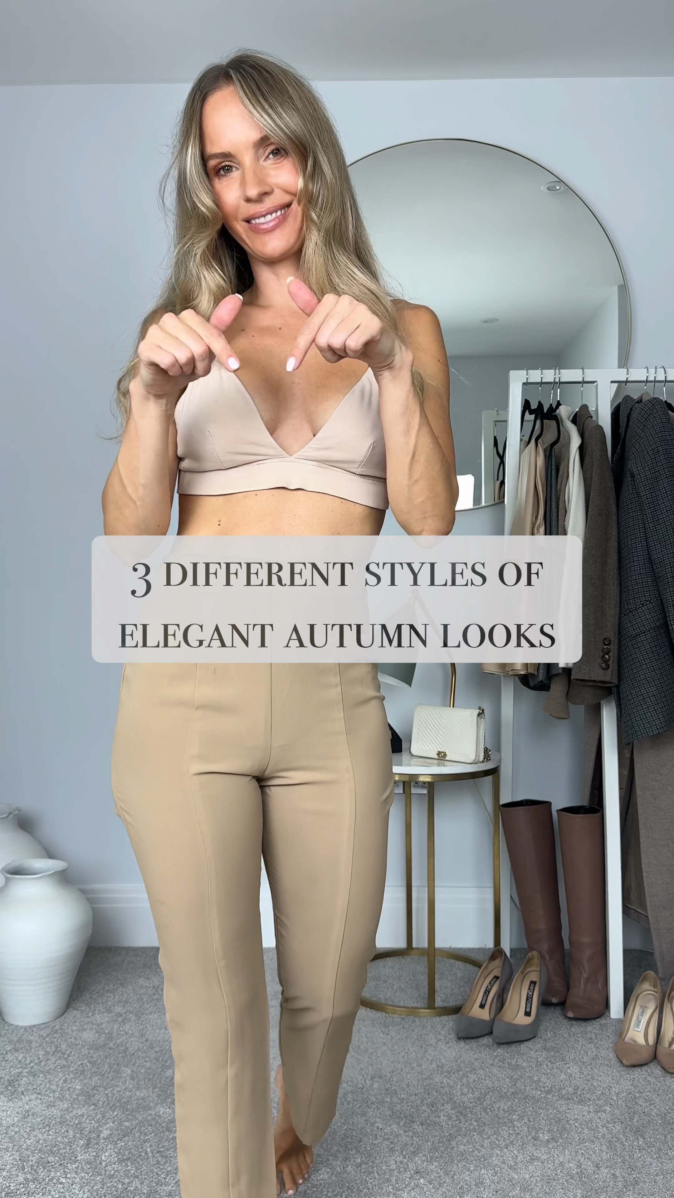 3 different styles of elegant autumn looks 🍁 

Use code “10Tess” for $10 off or 
“20Tess” for $20 off over $169 at Goelia 

Use code “tess20” for 20% off Lilysilk 🤍

#LTKOver40 #LTKSeasonal #LTKVideo