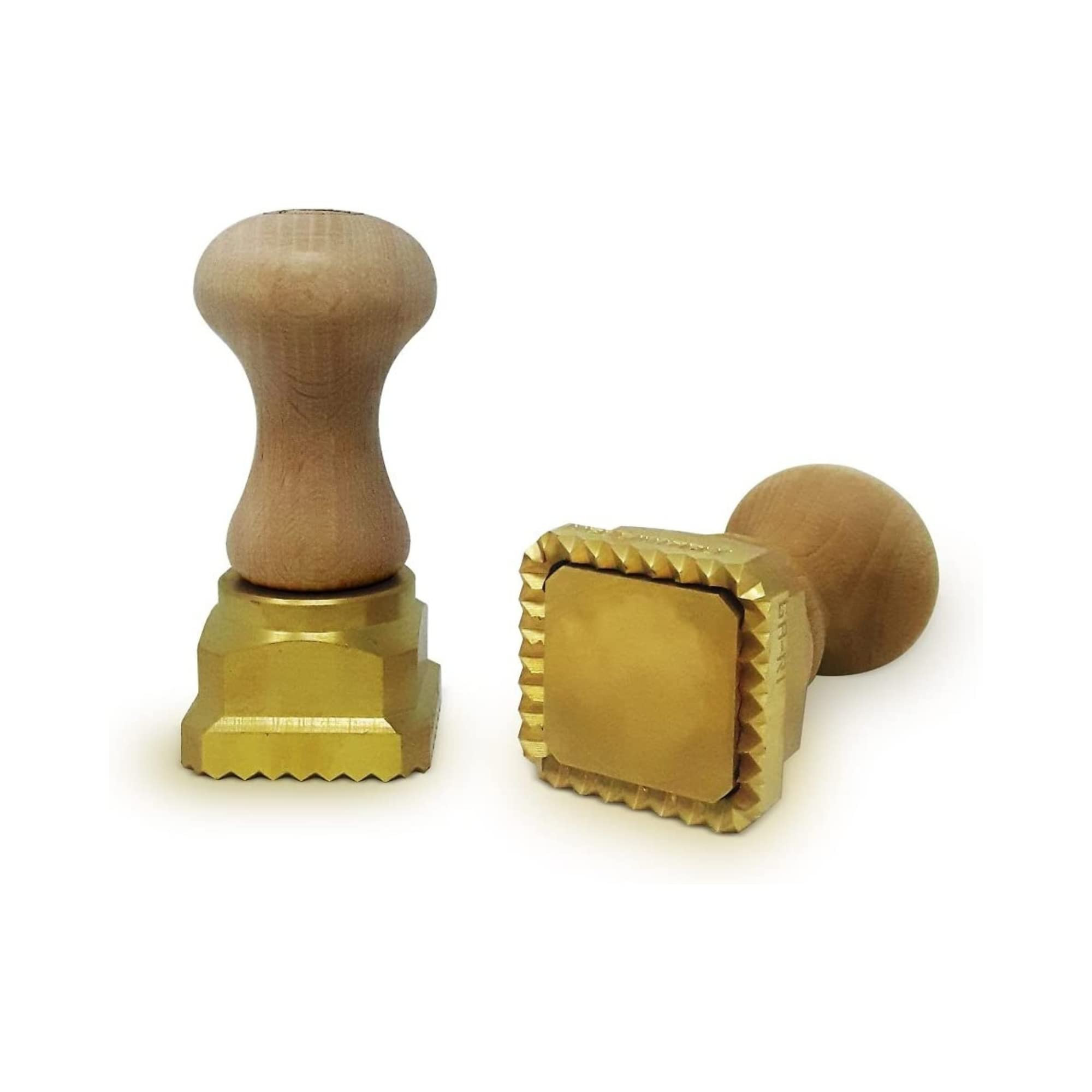 La Gondola Homemade Ravioli Stamp - Square Festooned 1.77x1.77in | Italian Pasta Making Tool for ... | Amazon (US)