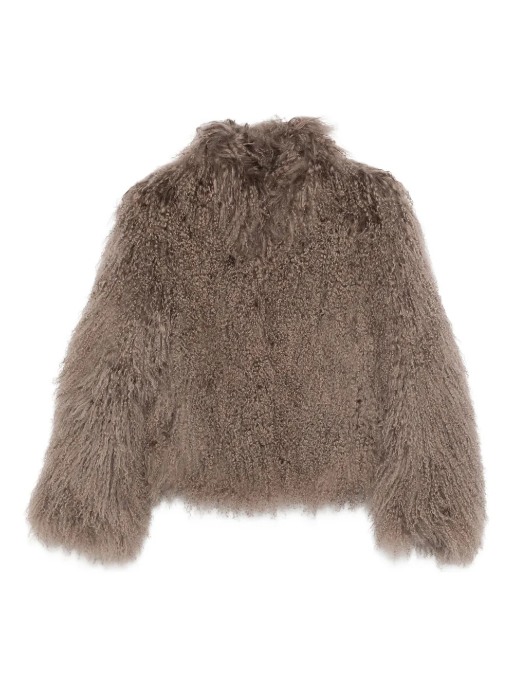 ducie Rochelle shearling jacket - Brown | Farfetch Global