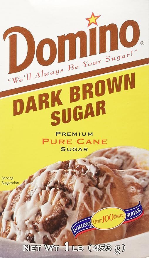 Amazon.com: Domino Pure Cane Dark Brown Sugar 1lb : Grocery & Gourmet Food | Amazon (US)