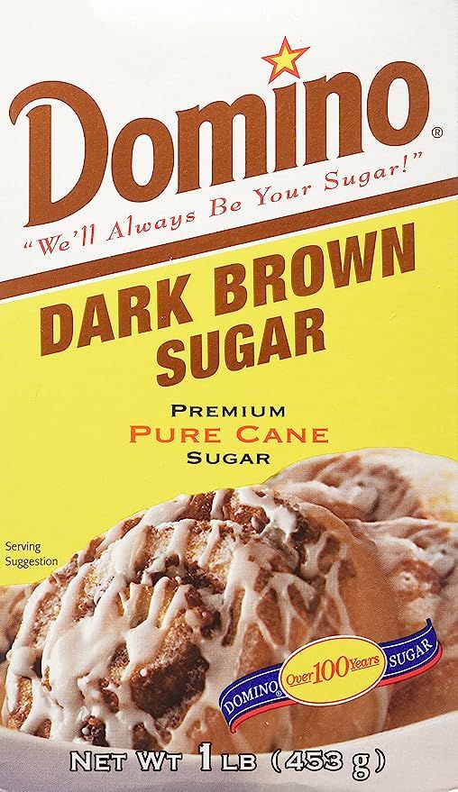 Amazon.com: Domino Pure Cane Dark Brown Sugar 1lb : Grocery & Gourmet Food | Amazon (US)