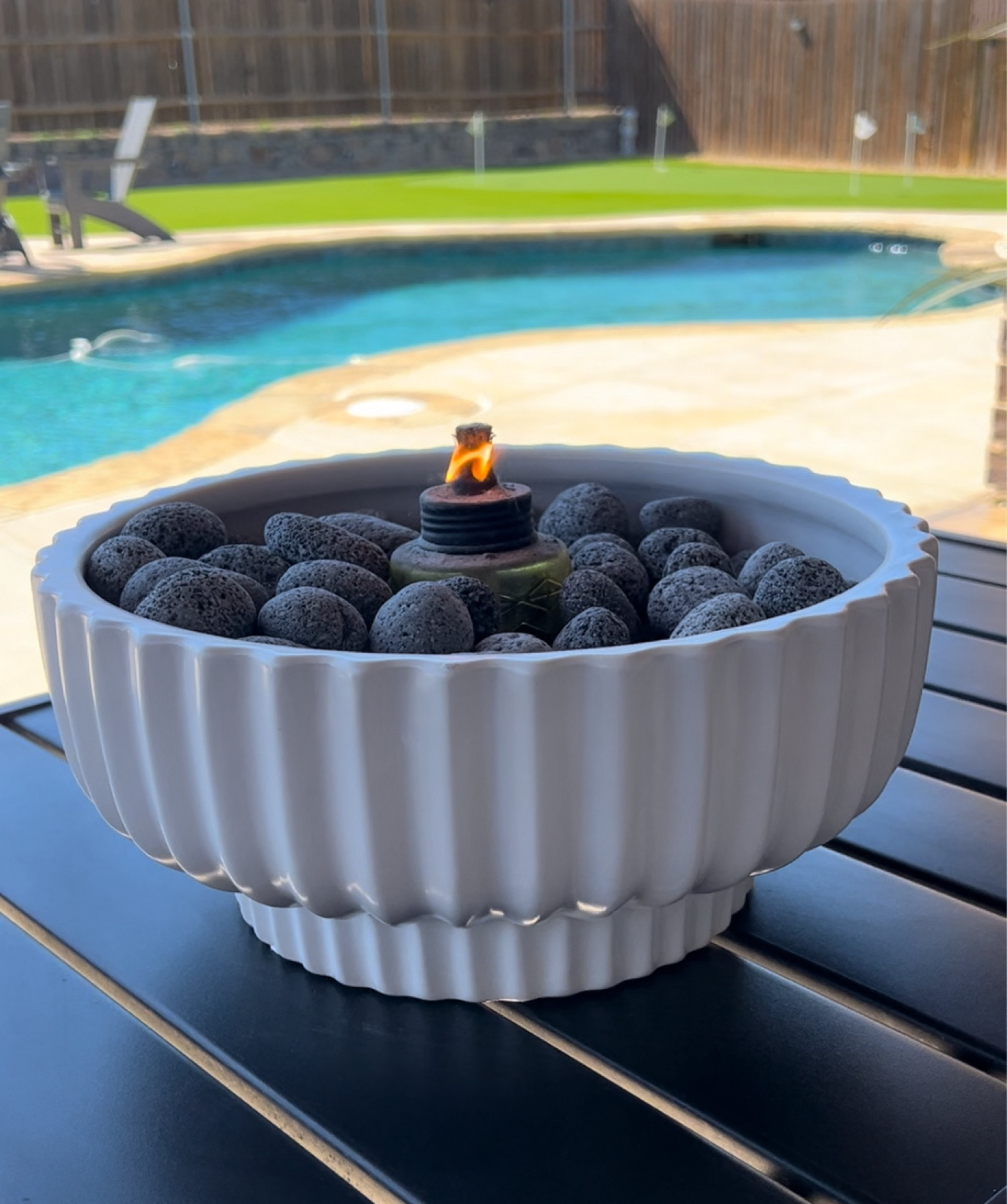 DIY idea for Walmart Viral Planter ✨💡 Elevates your outdoor space while keeping your patio mosquito free!

#LTKhome #LTKfindsunder50 #LTKSeasonal