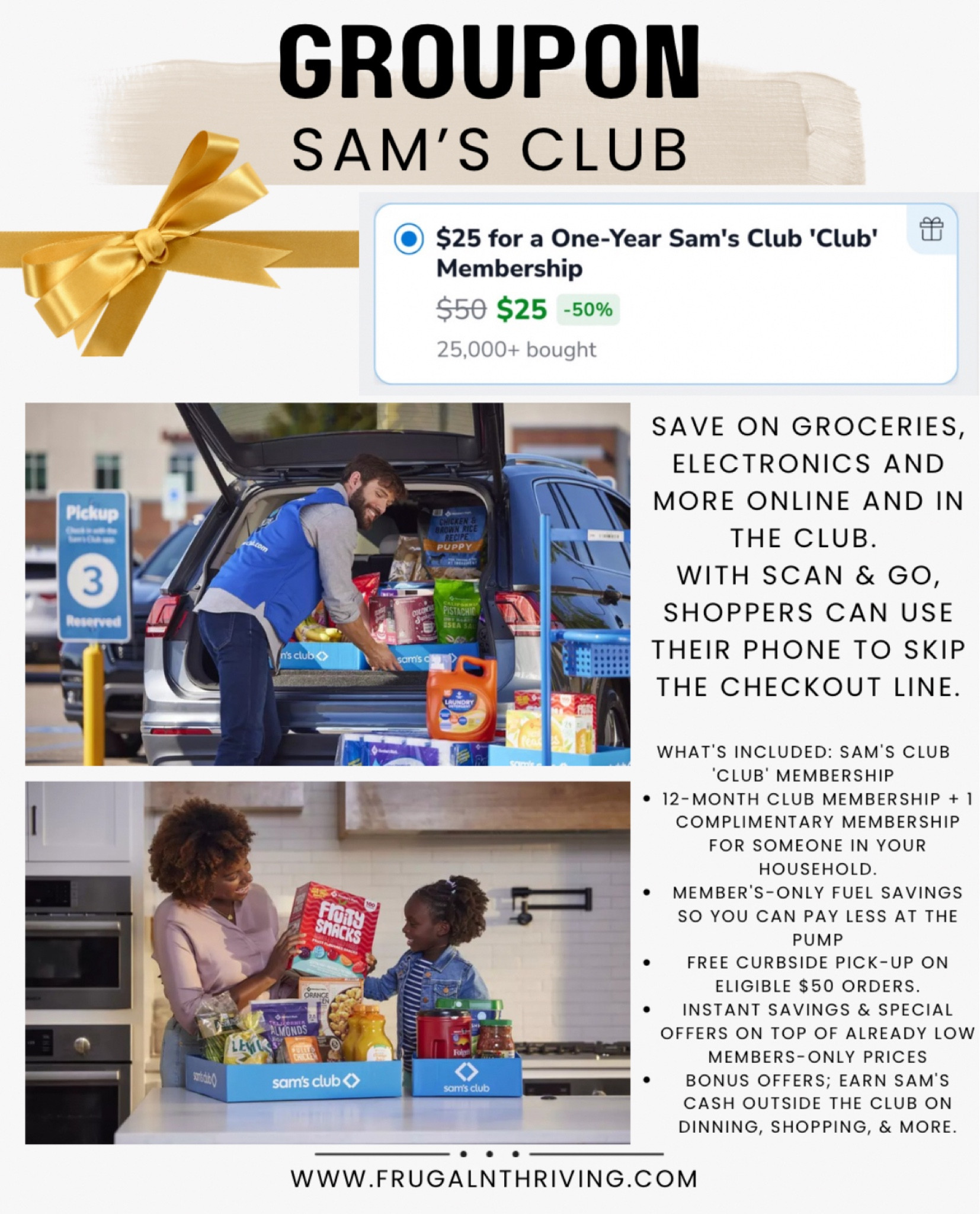 🎁  #ad This Christmas, gift the ultimate shopping experience with a Sam’s Club membership! 🛒✨ Say goodbye to long lines and hello to quick, effortless shopping. Right now, you can snag a one-year membership at 50% off through @Groupon! 🎉 Perfect for the holiday season and beyond. Treat yourself or a loved one to unbeatable savings and convenience! 💚 #Groupon #GrouponPartner #HolidayShopping #GiftingWithGroupon #GrabLifeByTheGroupon 

#LTKGiftGuide #LTKFindsUnder50 #LTKSaleAlert