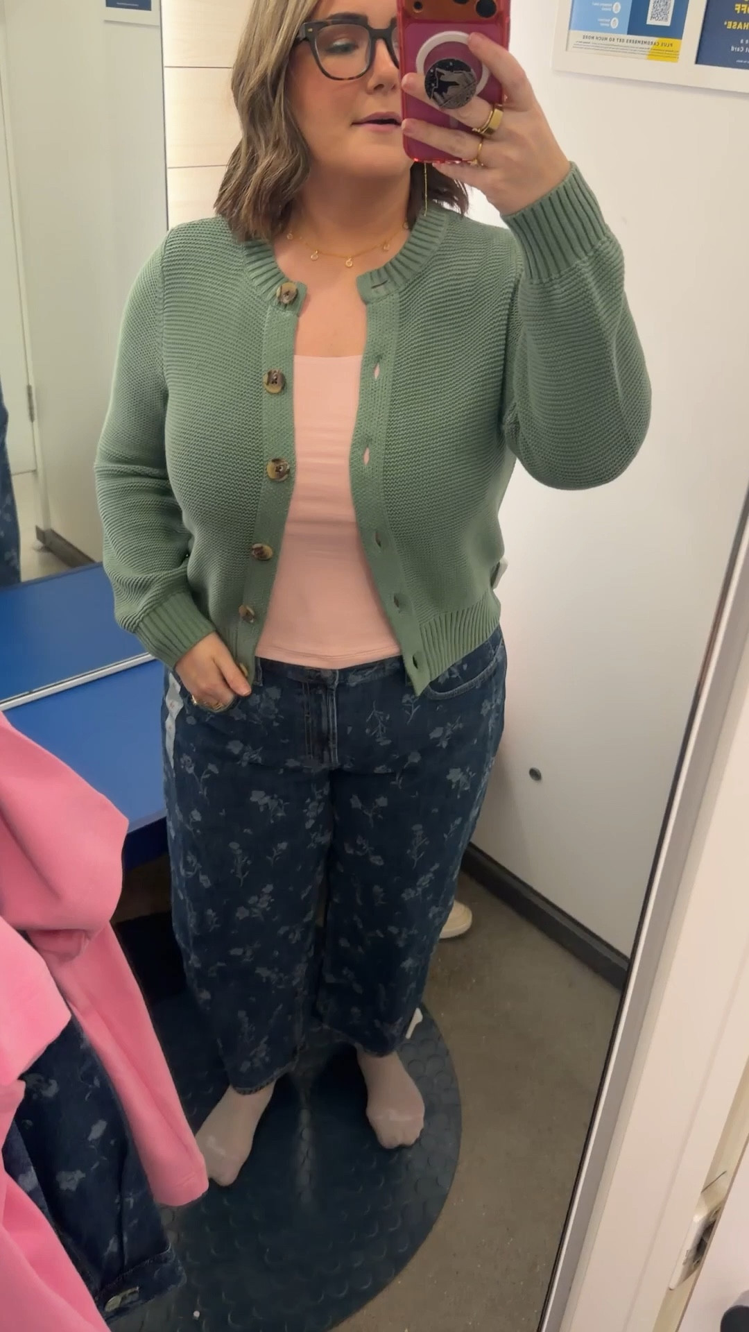 I tried on the sweater in a smaller size but would definitely get my regular size if I were buying it! 

#LTKMidsize #LTKSeasonal #LTKvlog