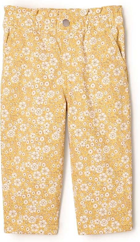 Amazon Essentials x Sofia Grainge Toddlers and Baby Girls' Straight Leg Jean with Ruffle | Amazon (US)