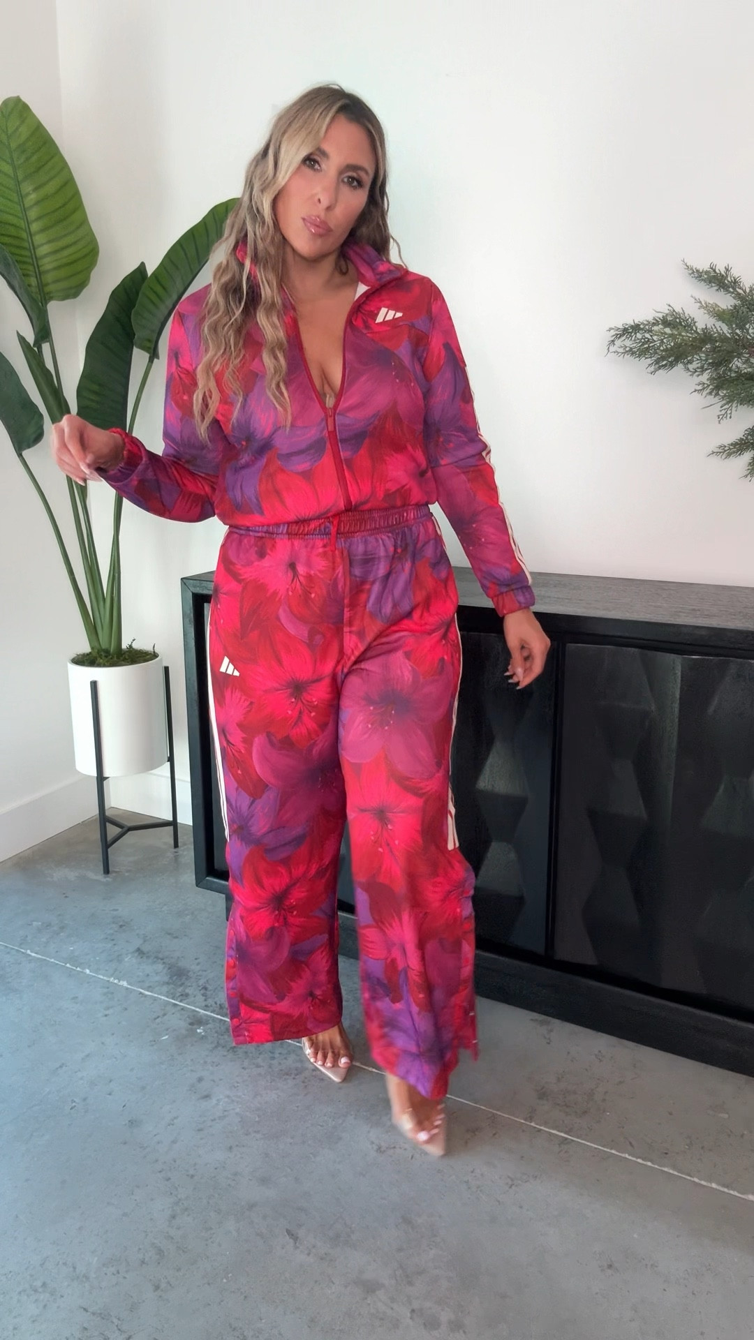 farm rio x adidas collab 

size XL pants 
size L top 

#LTKValentine #LTKMidsize #LTKOver40