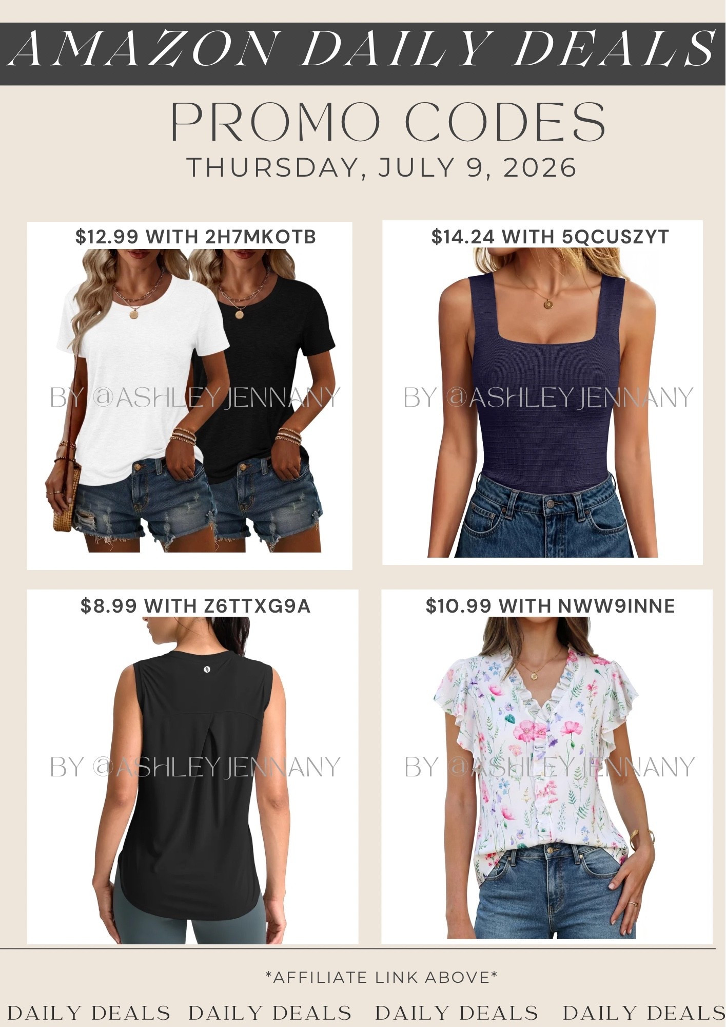 Amazon deals

#LTKSaleAlert #LTKMidsize #LTKootd