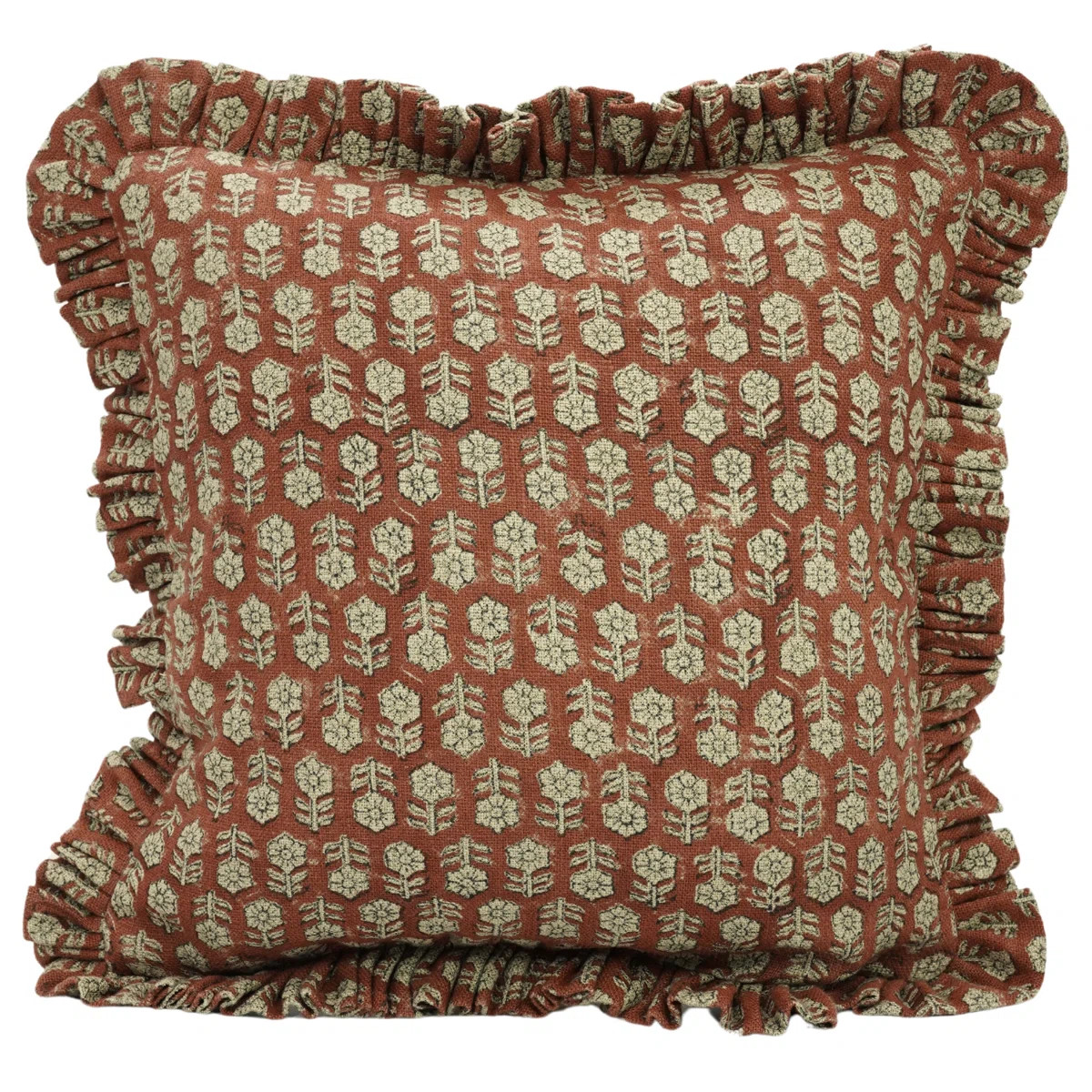 Fabdivine 26" x 26" Handmade Linen Pillow Cover | Birch Lane | Birch Lane