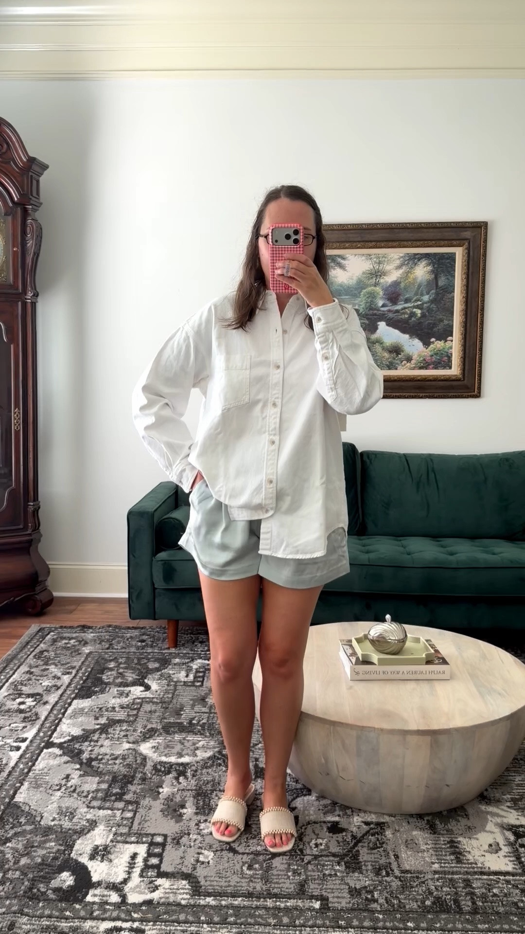 Last day of the Aritzia sale! I’m loving these satin lodge shorts and I had to grab my favorite denim shirt in the white wash! It’s so good! Wearing mediums (size down in shirt if you want a closer fit).

#LTKootd #LTKSeasonal #LTKSaleAlert