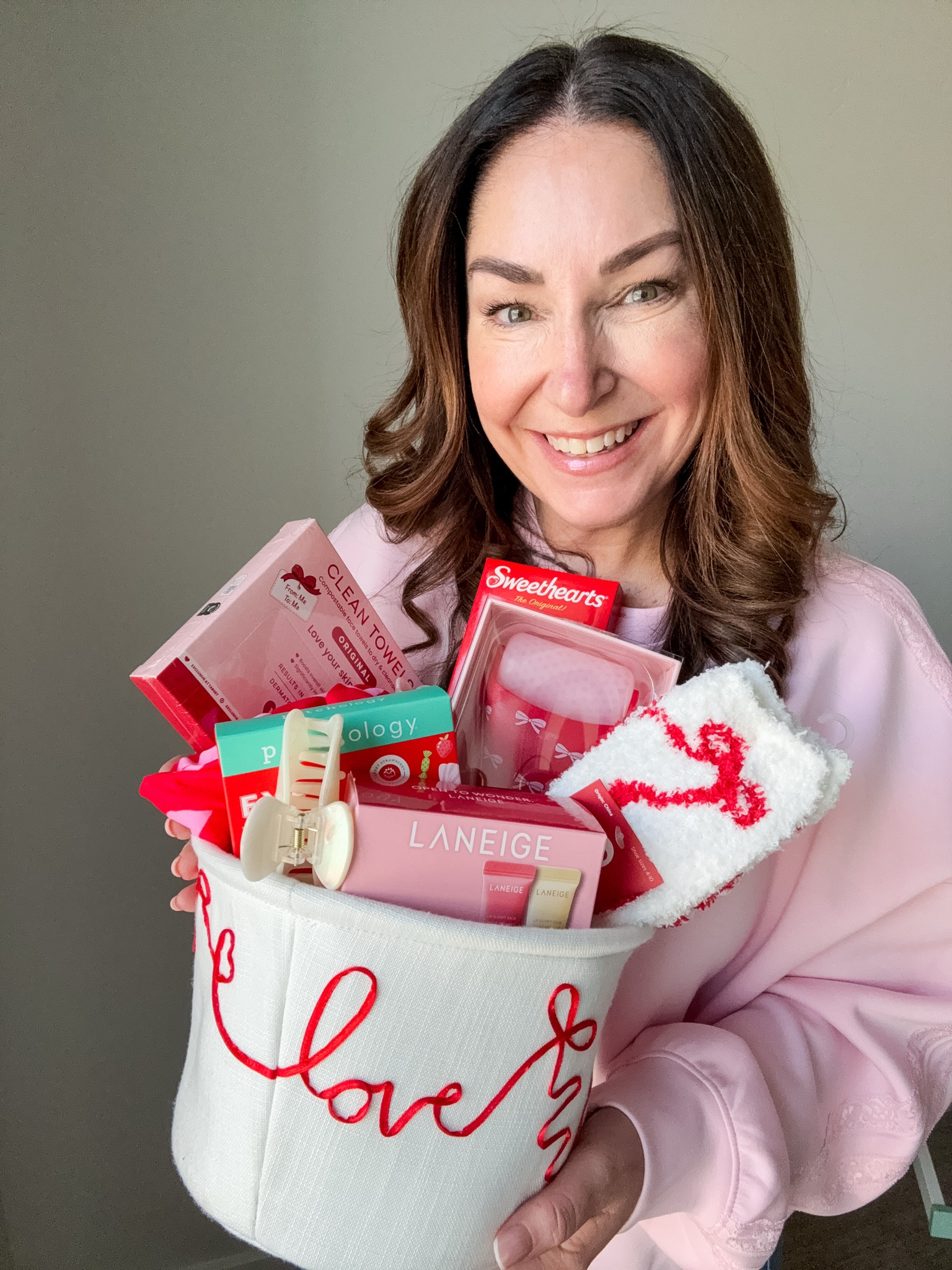 Getting ready for my teens Galentine's sleepover with this adorable beauty and sleep Valentines gift basket. 

 

#LTKValentine #LTKSeasonal #LTKKids