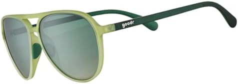 goodr Polarized Aviator Sunglasses, Large Sized (Mach G), UV400 Protection, No Slip, No Bounce | Amazon (CA)