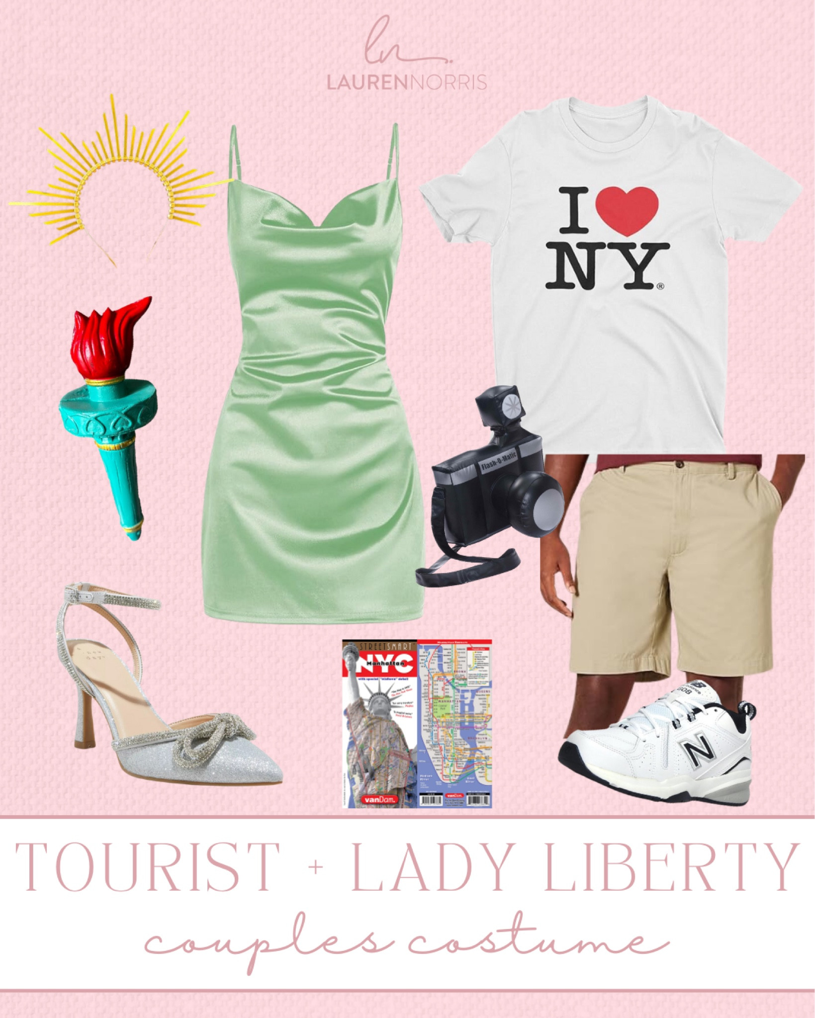 Couples costume idea: Statue of Liberty and NYC Tourist 

#LTKSeasonal #LTKHalloween #LTKHoliday