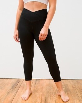 24/7 Crossover Waist Crop Legging | Soma Intimates