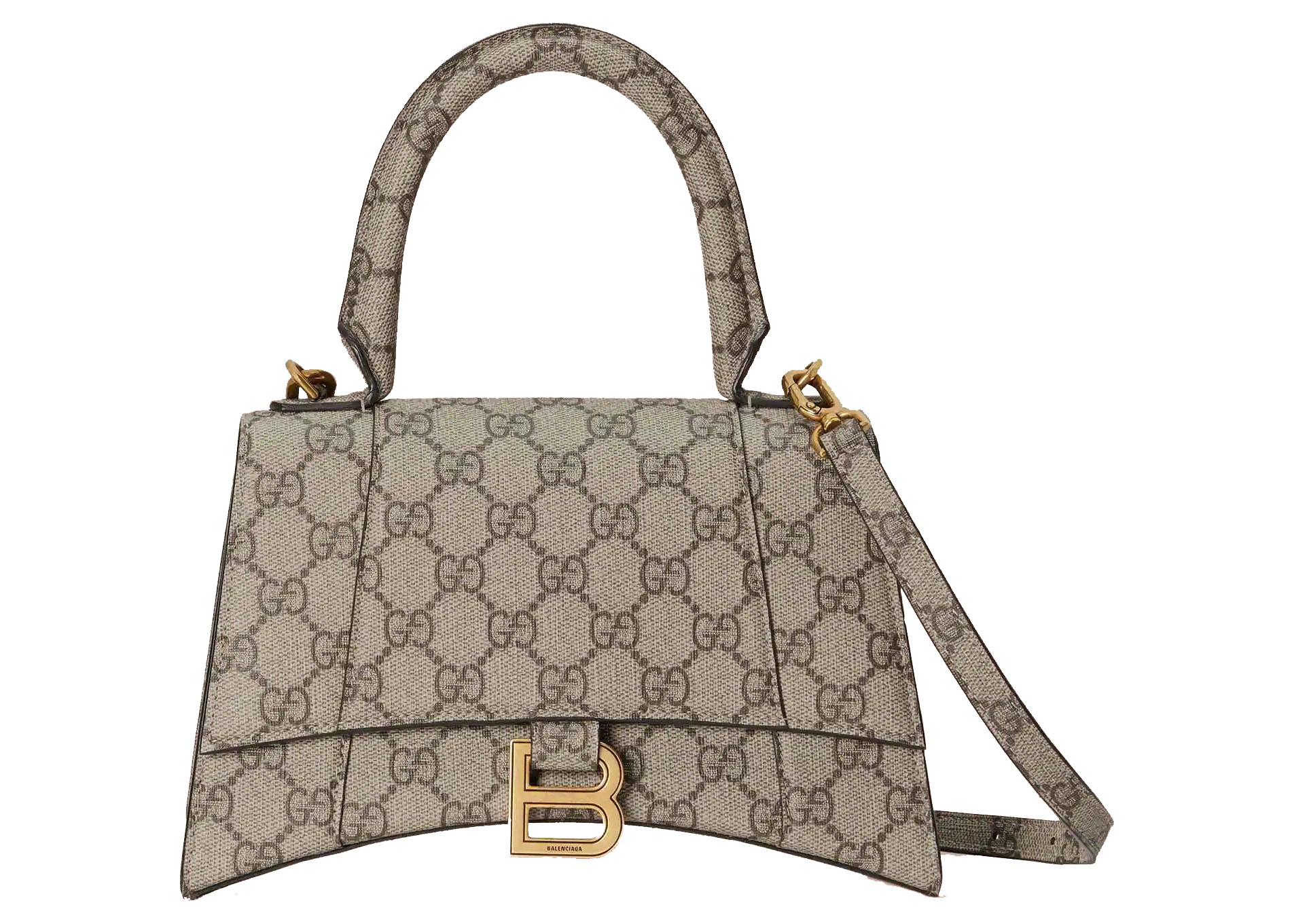 Gucci x Balenciaga The Hacker Project Small Hourglass Bag Beige/Ebony | StockX
