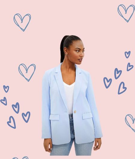 Blazers are all the rage, and this light blue one from The Loft would fit perfectly in any spring closet. You could wear it with dress pants, jeans or a skirt. 

#LTKSeasonal #LTKstyletip #LTKsalealert