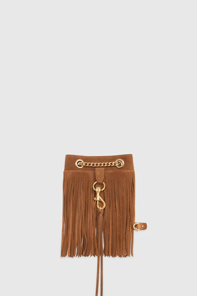 Edie Mini Bucket With Fringe | Rebecca Minkoff