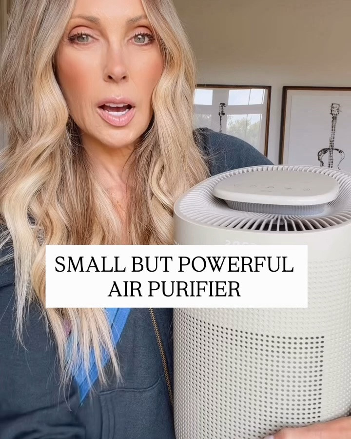 The SANS Air Purifier is a must-have for a cleaner, fresher home. It helps capture dust, pet dander, allergens, smoke and other airborne particles—without taking up a ton of space or becoming an eyesore. Perfect for bedrooms, living rooms or any space where your family spends the most time. Clean air is one home upgrade you can actually feel. 🤍