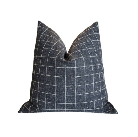 ALBERT JR.  1.5 Inch Plaid Checked Pillow Cover | Etsy | Etsy (US)