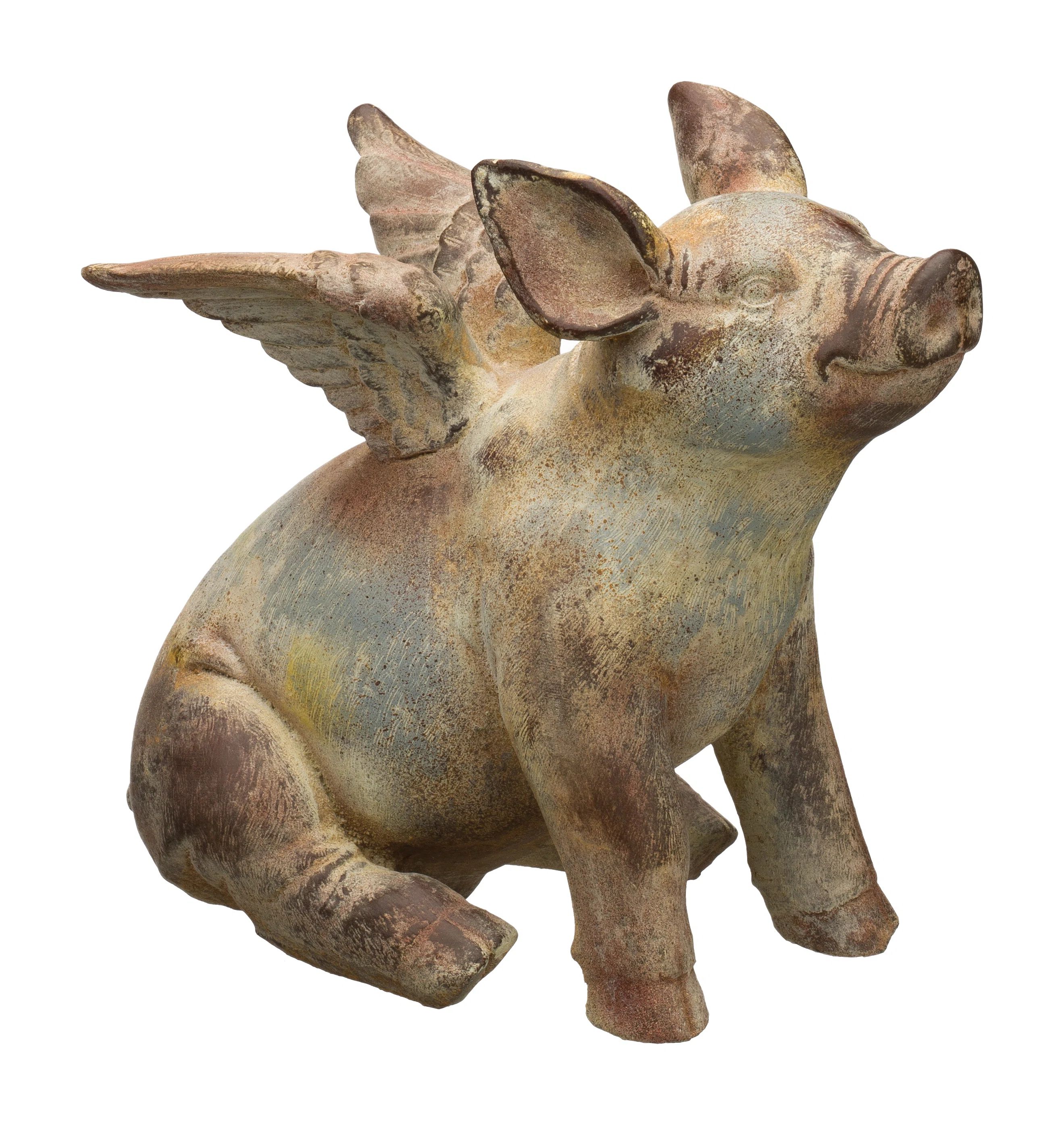 Flying Pig Statue 11" | Wayfair North America