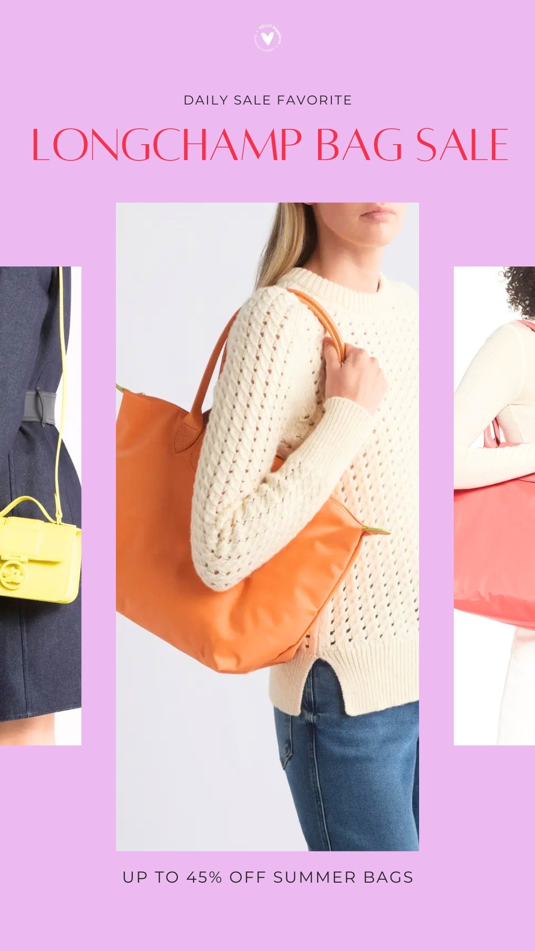 👜 A Longchamp sale is always worth sharing. Snag your favorite summer bag while it’s up to 45% off!

#LTKSaleAlert #LTKootd #LTKTravel