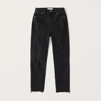 Women's Curve Love High Rise Mom Jeans | Women's New Arrivals | Abercrombie.com | Abercrombie & Fitch (US)