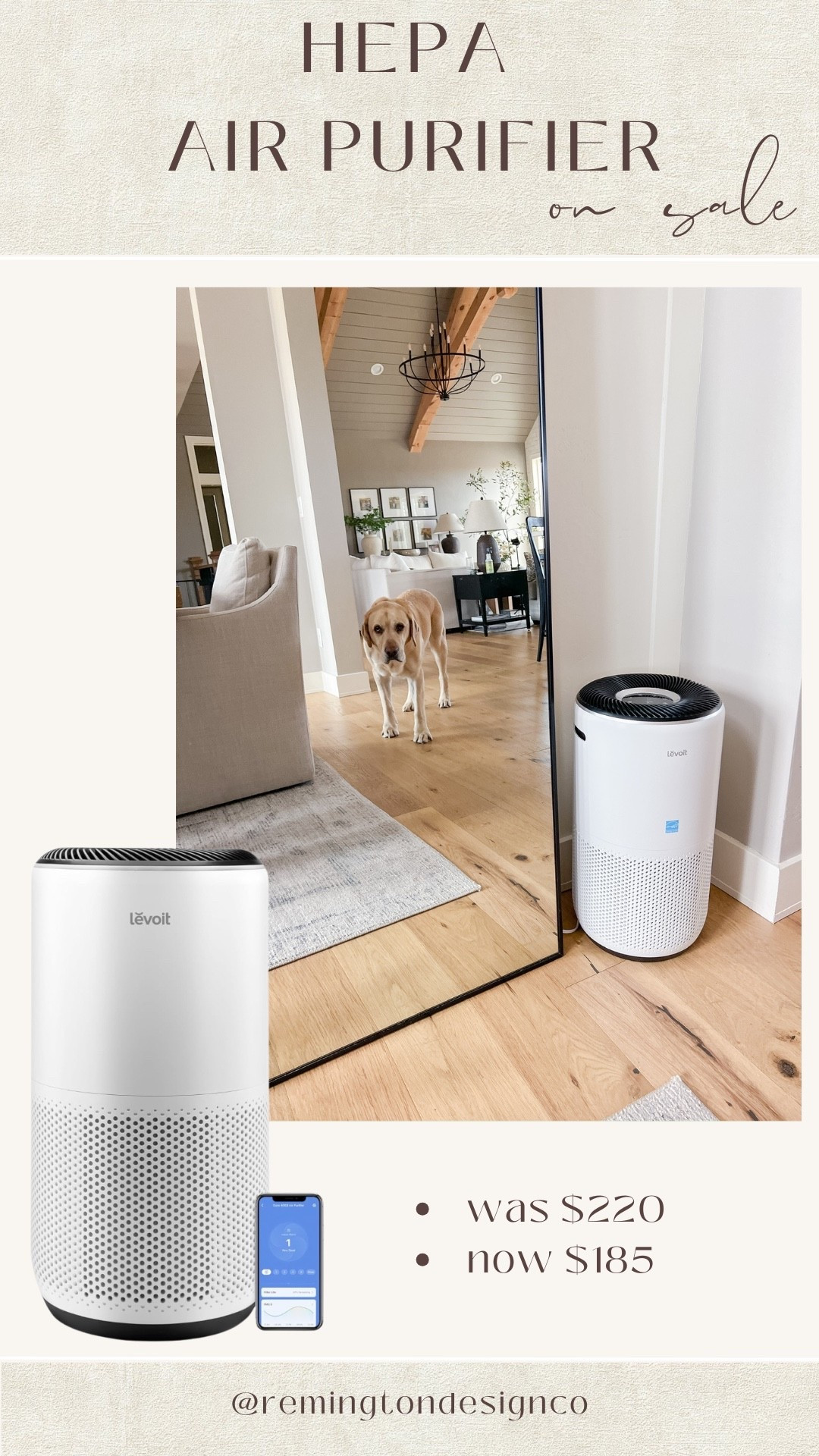 Hepa Air Purifier on sale! One of my favorite home finds we use daily🫶🏻

Home finds - Air purifier - Sale - Home essentials - Gift guide 

#LTKStyleTip #LTKHome #LTKSeasonal