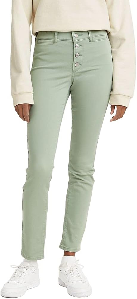 Levi's Women's 311 Exposed Button Shaping Skinny Jeans | Amazon (US)