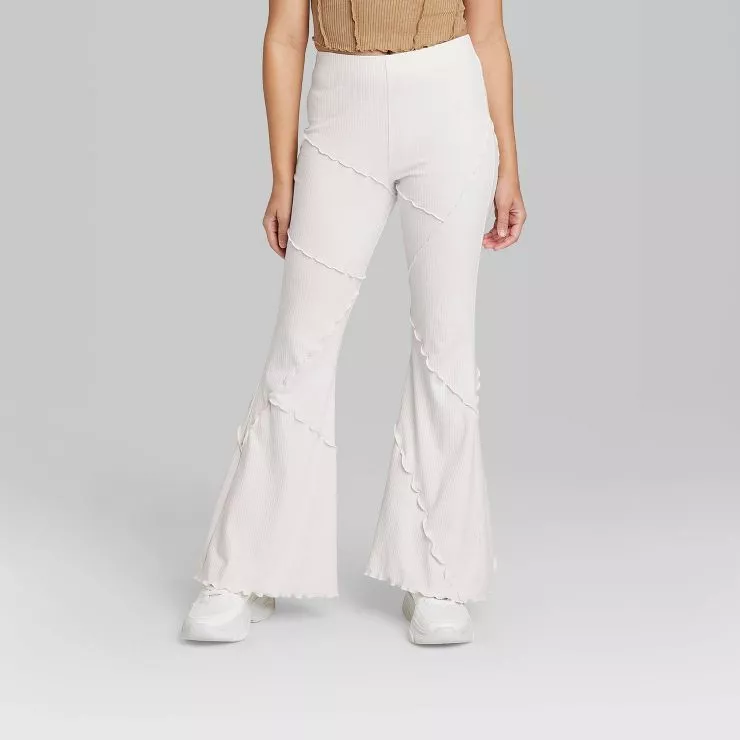 Women's High-Waisted Ribbed Flare … curated on LTK