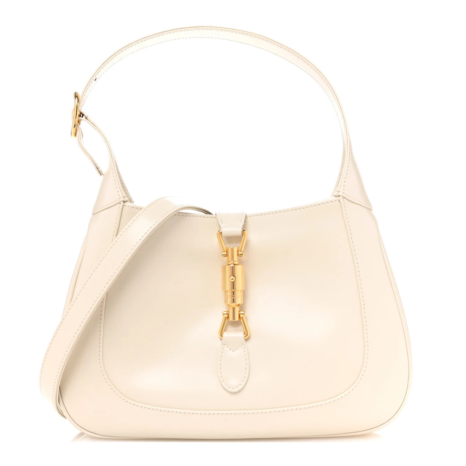 Boarded Dyana Lux Calfskin Small Jackie 1961 Hobo Mystic White | FASHIONPHILE (US)