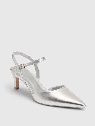 Metallic Pointy Heels | Gap (US)