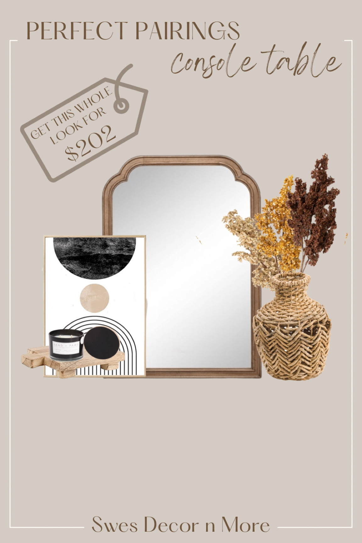 Create a beautiful fall mantle display for an affordable price!

#fallstems #wickervase #falldecor #neutralart #blackcandle #fallcandle #woodtray #pedestaltray #woodframemirror

#LTKunder100 #LTKhome #LTKSeasonal