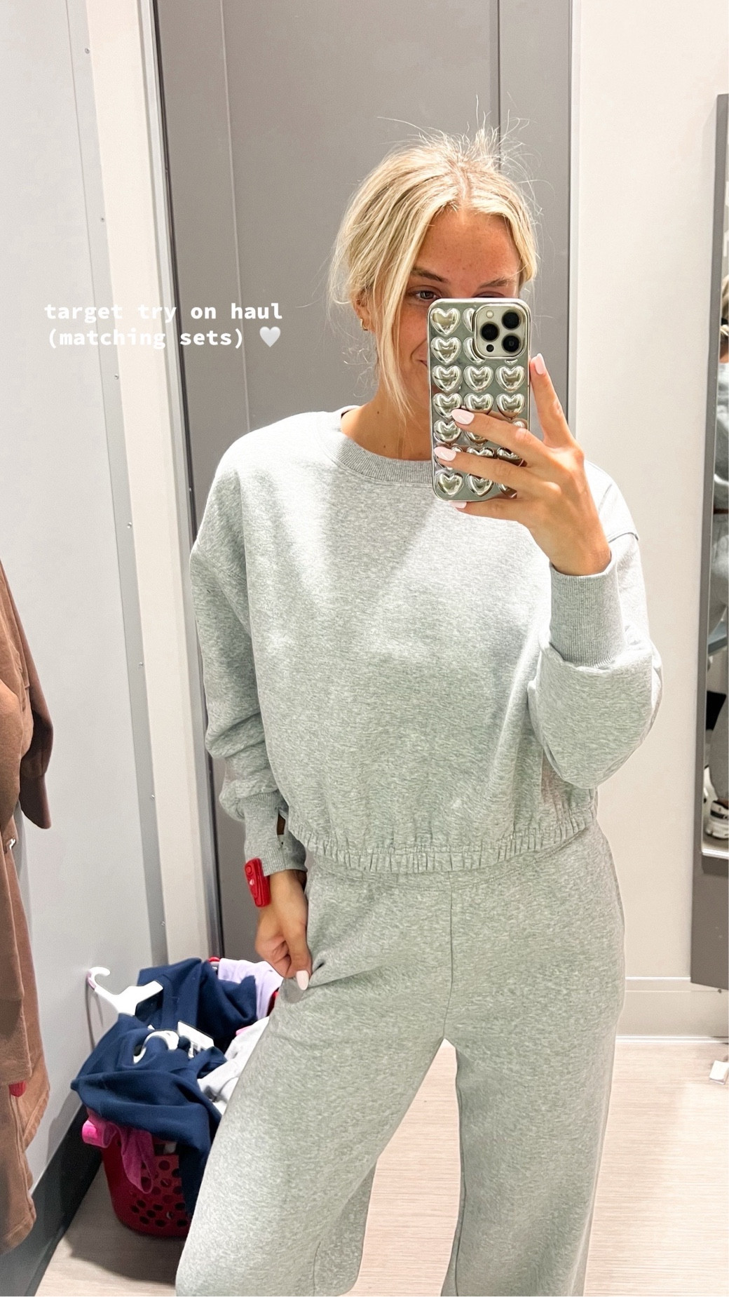 target try on haul (matching sets) 🤍

#LTKActive #LTKFitness #LTKSaleAlert