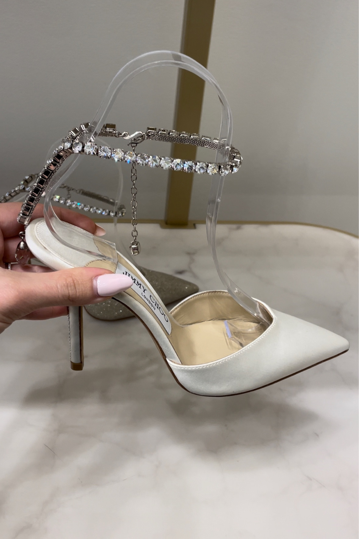 Jimmy Choo designer bridal heels. Wedding day shoes. Bridal. Wedding heels.

#LTKstyletip #LTKshoecrush #LTKwedding