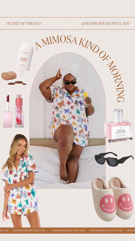 A mimosa kind of morning🥂 Shop my pajama set here!

outfit of the day, plus size fashion, show me your mumu, butterflies, spring, pajamas, pajama set, perfume, lip gloss

#LTKhome #LTKplussize #LTKstyletip