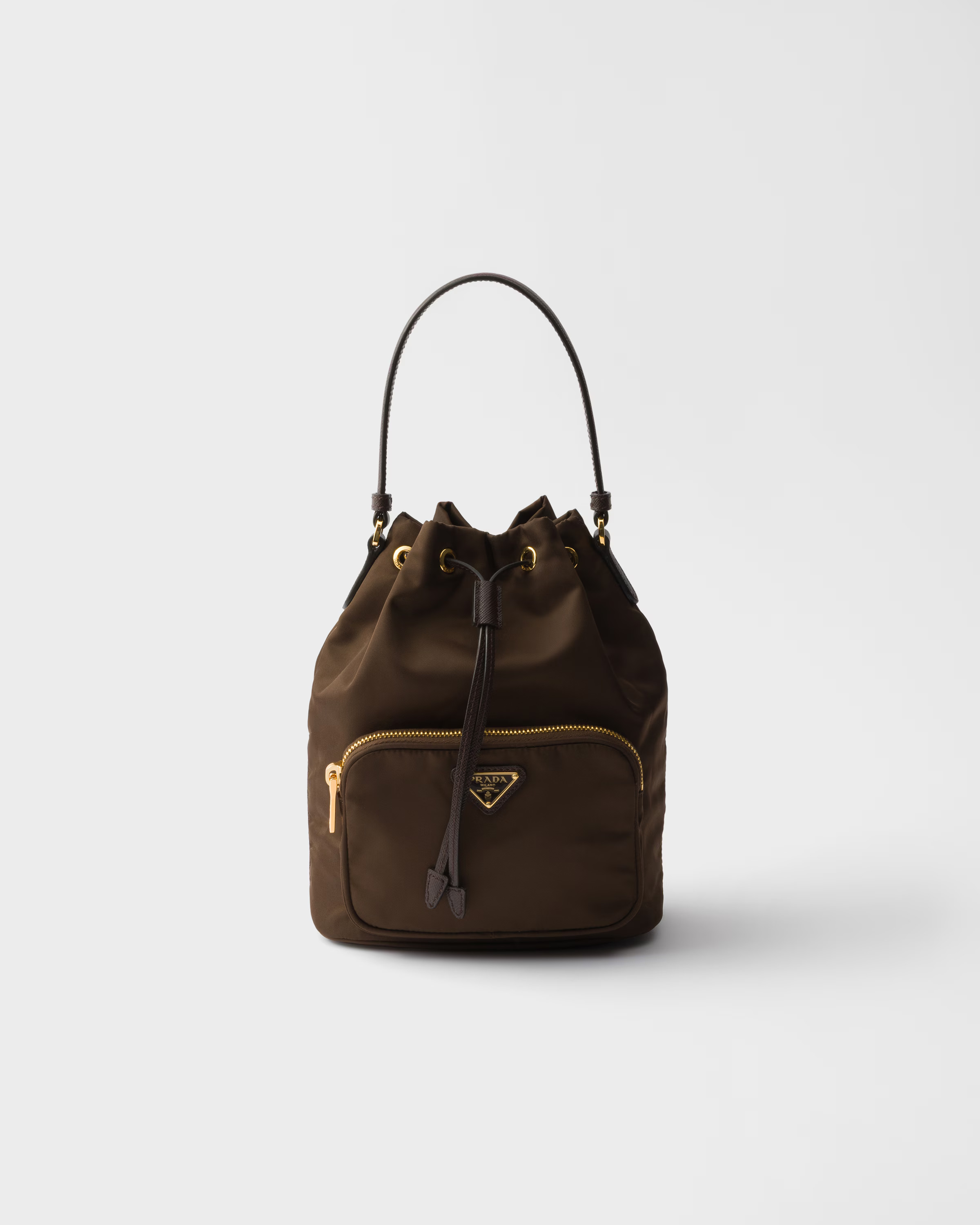 Prada Duet Re-Nylon bucket bag | Prada US