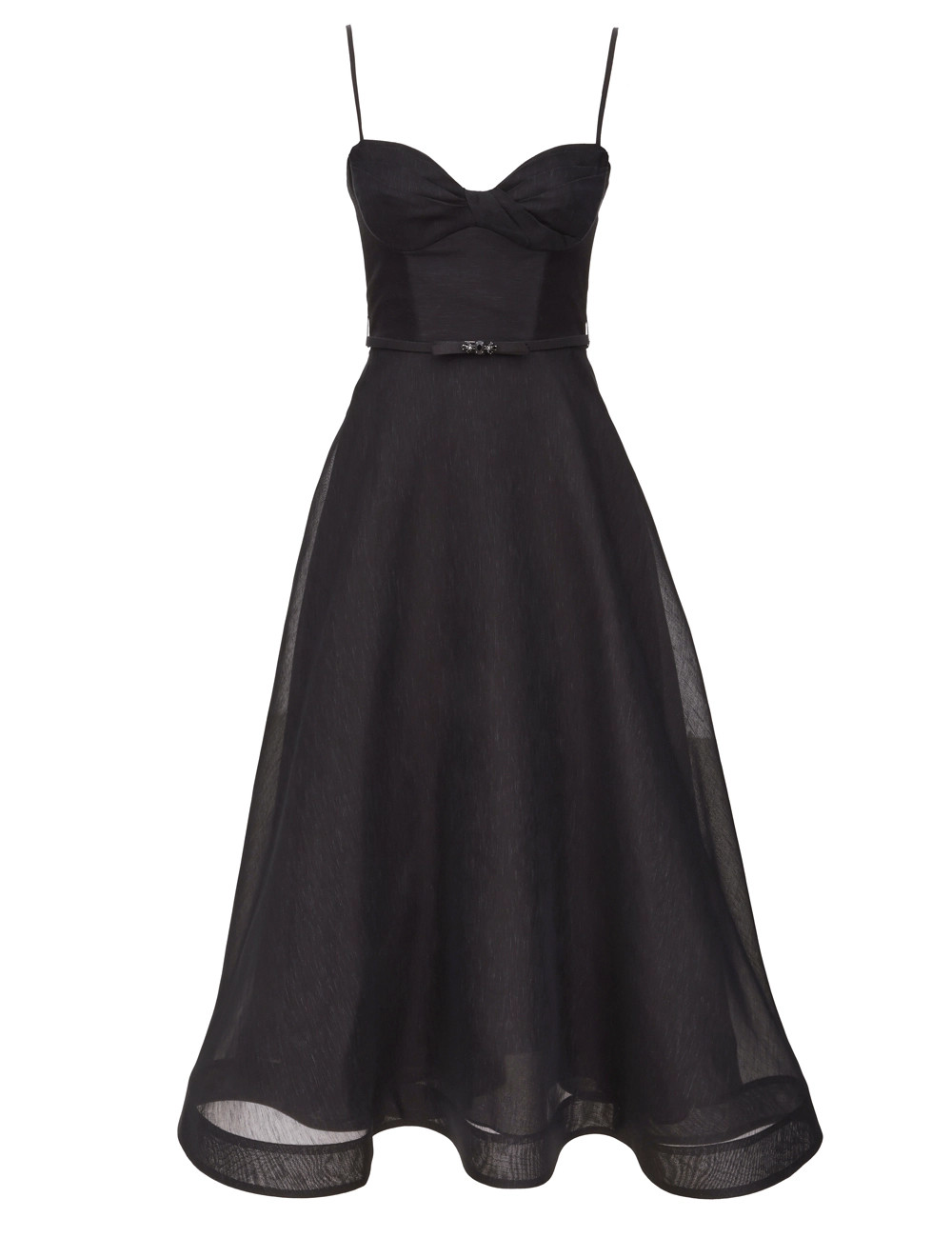 Luna Structured Midi Dress - Black            
        
                    

    
    
    




... | ZIMMERMANN (US, CA, EU, MENA)