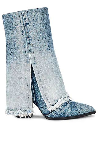 Livvy Boot in Denim | Revolve Clothing (Global)