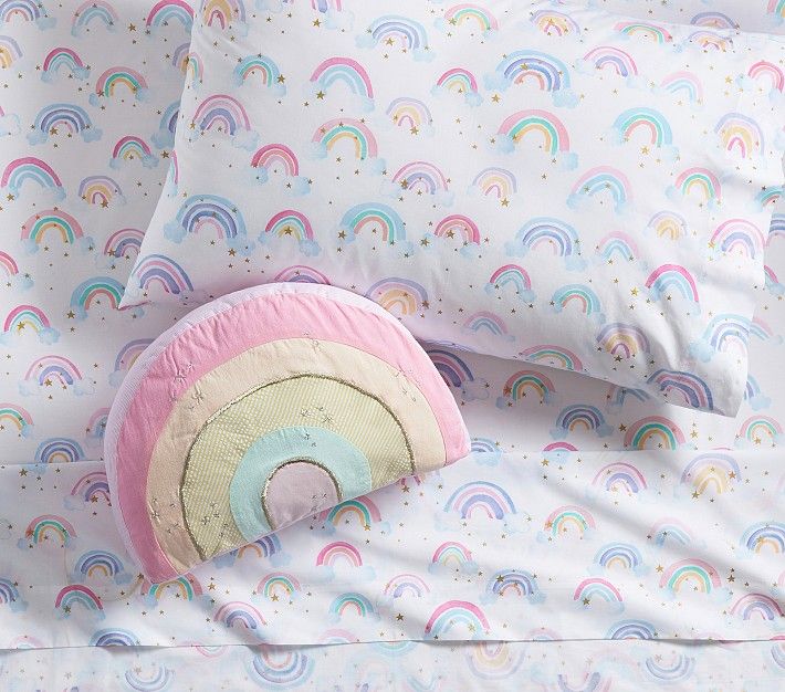 Rainbow Cloud Bedding Set | Pottery Barn Kids